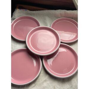 Studio Nova Pink Sherbet 5 salad dessert snack plates